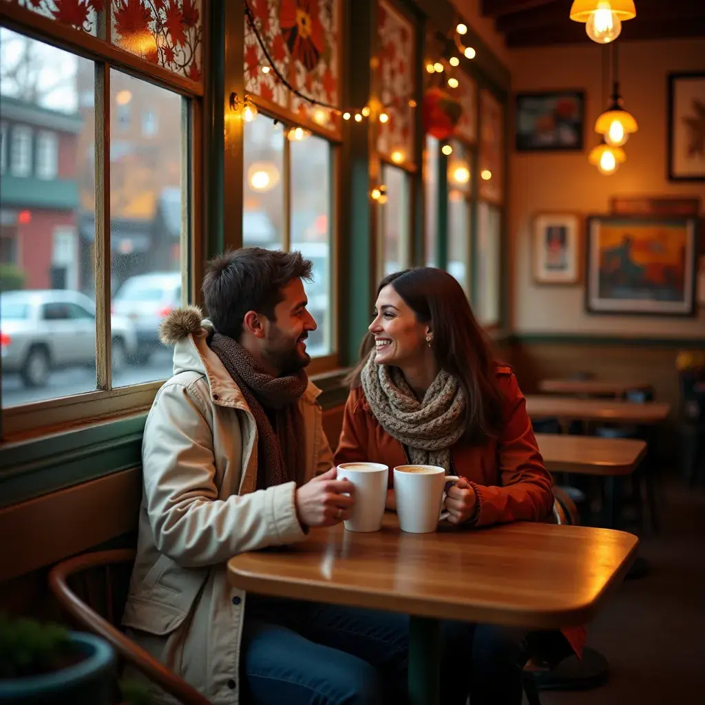 Автомобили на живописной дороге, окруженной деревьями